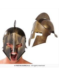 Elmo Guerriero Spartano in PVC | Diamante Rosa