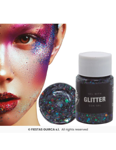 Glitter in Gel per Trucco 20 g - 11 Colori Make Up | Diamante Rosa 2