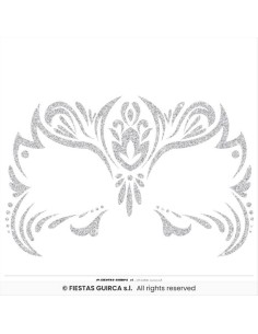 Glitter Adesivo per il Viso Fantasy - Make Up Creativo | Diamante Rosa