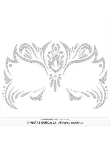 Glitter Adesivo per il Viso Fantasy - Make Up Creativo | Diamante Rosa