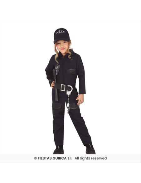 Costume Bambino Polizia - 3 Taglie | Diamante Rosa