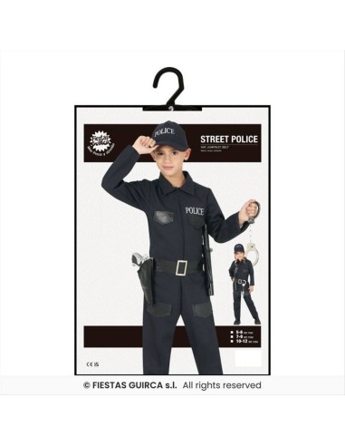 Costume Bambino Polizia - 3 Taglie | Diamante Rosa