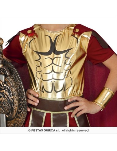 Costume Bambino Guerriero Romano - 3 Taglie | Diamante Rosa