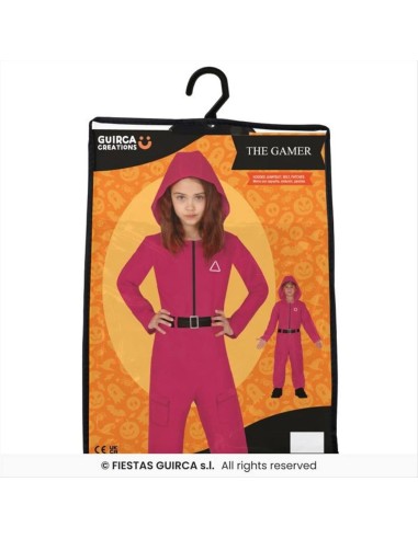 Costume Bambino Giocatore Tuta rossa Squid Game | Diamante Rosa