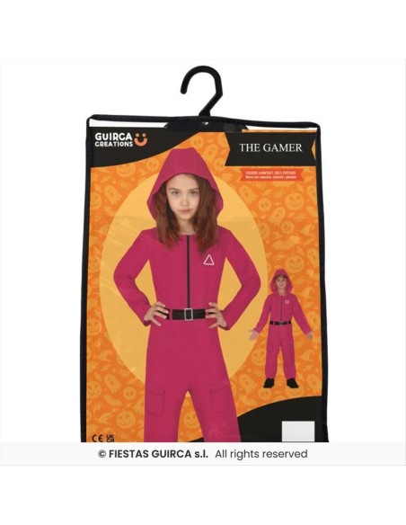 Costume Bambino Giocatore Tuta rossa Squid Game | Diamante Rosa