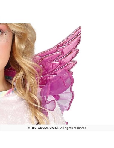 Costume Bambina Unicorno Arcobaleno - 4 Taglie | Diamante Rosa