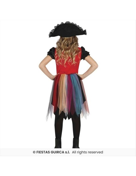 Costume Bambina Piratessa - 4 Taglie | Diamante Rosa