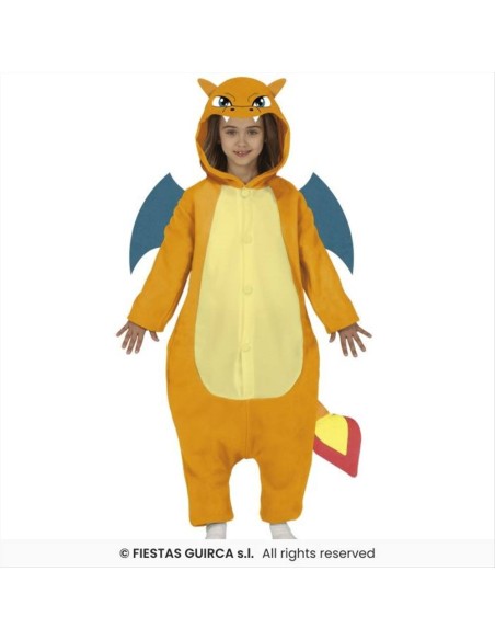 Costume Bambino Pokémon Charizard - 3 Taglie | Diamante Rosa