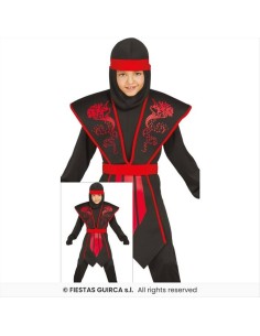 Costume Ninja Assassino Bambino - 4 Taglie | Diamante Rosa