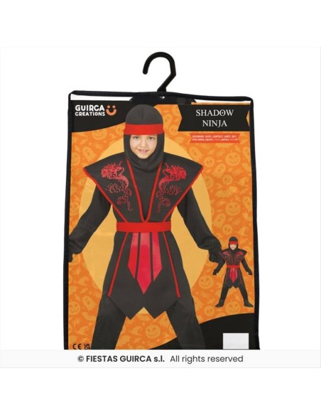 Costume Ninja Assassino Bambino - 4 Taglie | Diamante Rosa