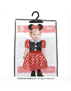 Costume Baby Minnie Mouse Topolina - 3 Taglie | Diamante Rosa 2