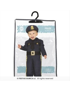 Costume Baby Polizia - 3 Taglie | Diamante Rosa 2