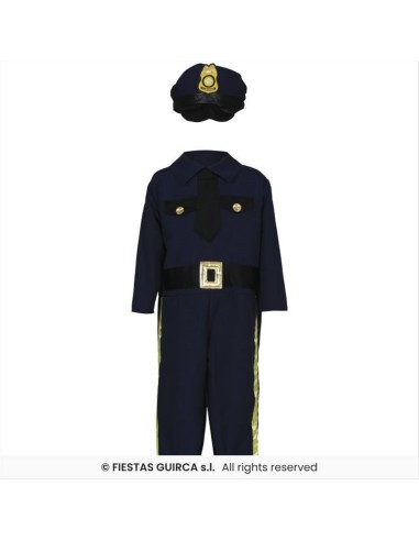 Costume Baby Polizia - 3 Taglie | Diamante Rosa