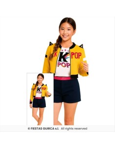 Costume K-Pop Demon Hunters Huntrix Bambino | Diamante Rosa