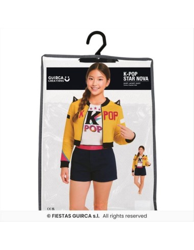 Costume K-Pop Demon Hunters Huntrix Bambino | Diamante Rosa