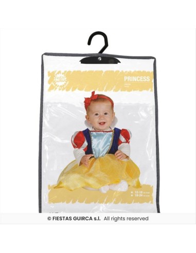 Costume Baby Biancaneve - 2 Taglie | Diamante Rosa