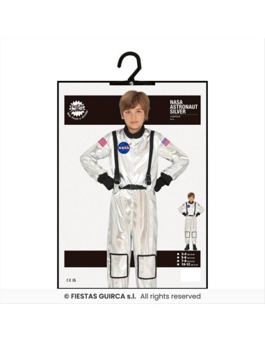 Costume Astronauta NASA Bambino - 3 Taglie | Diamante Rosa