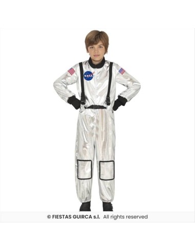 Costume Astronauta NASA Bambino - 3 Taglie | Diamante Rosa
