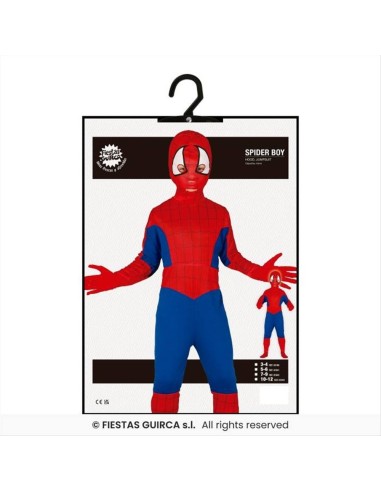 Costume Spiderman Bambino - 4 Taglie | Diamante Rosa