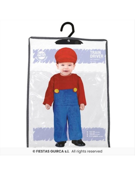 Costume Baby Super Mario - 3 Taglie | Diamante Rosa