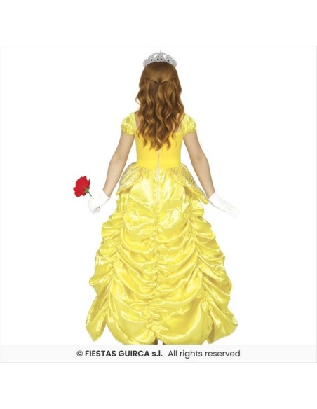 Costume Bambina Principessa Belle - 3 Taglie | Diamante Rosa