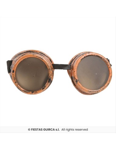 Occhiali Steampunk - Accessorio Costume Vintage | Diamante Rosa