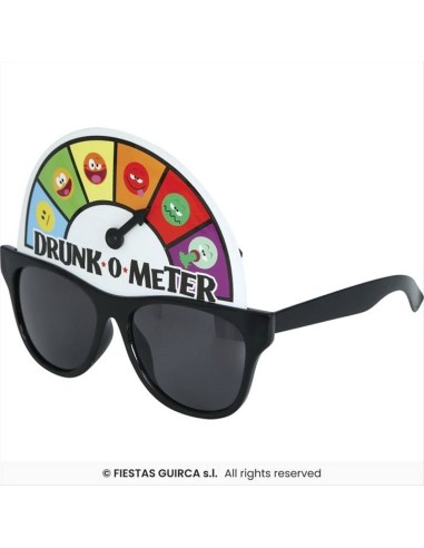 Occhiali con Bevometro - Accessorio Party Divertente | Diamante Rosa