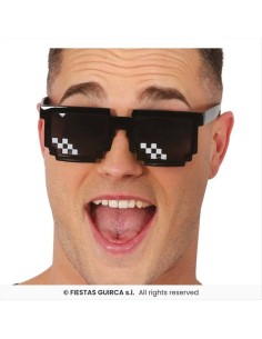 Occhiali Pixel - Accessorio Party Iconico | Diamante Rosa