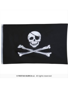 Bandiera Pirata 90x150 cm - Decorazione Festa | Diamante Rosa