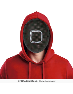 Maschera Squid Game 29x24cm - 4 Varianti in PVC 2