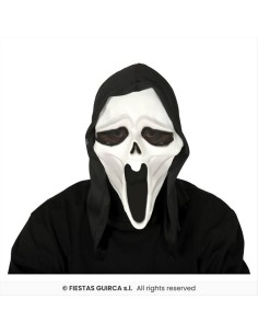 Maschera Assassino con Cappuccio - Maschera per Halloween