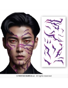 Tatuaggio Temporaneo Demone Demon Hunters | Diamante Rosa 2