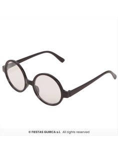 Occhiali Tondi stile mago con Lenti Finte | Diamante Rosa 2