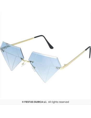 Occhiali Diamante - Accessorio Party Scenografico | Diamante Rosa