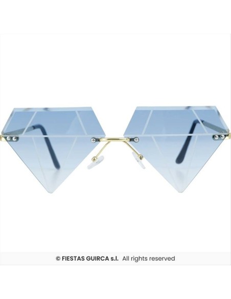 Occhiali Diamante - Accessorio Party Scenografico | Diamante Rosa