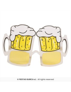 Occhiali Divertenti Birra - Accessorio Festa | Diamante Rosa