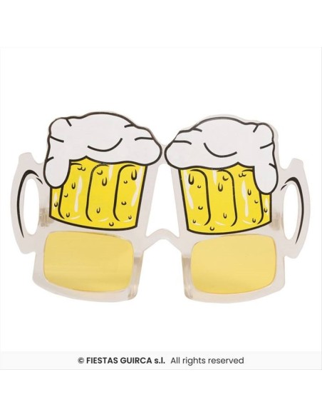 Occhiali Divertenti Birra - Accessorio Festa | Diamante Rosa