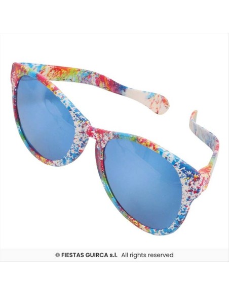 Occhiali Giganti Multicolore - Accessorio Party Divertente | Diamante 