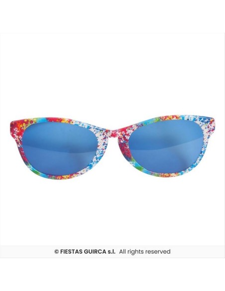 Occhiali Giganti Multicolore - Accessorio Party Divertente | Diamante 