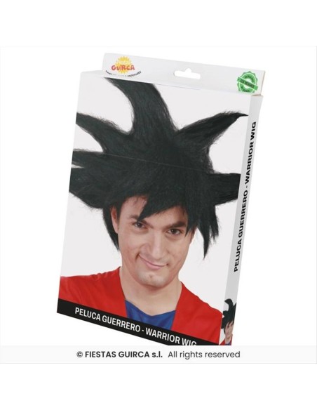Parrucca Guerriero Goku Dragon Ball - Diamante Rosa