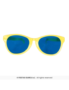 Occhiali Giganti Colorati 28 cm in PVC - 6 Colori | Diamante Rosa 2