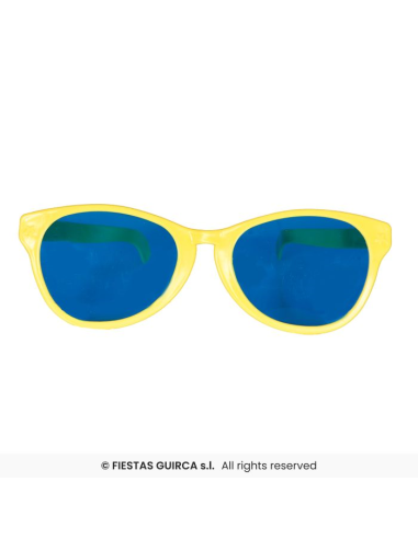 Occhiali Giganti Colorati 28 cm in PVC - 6 Colori | Diamante Rosa