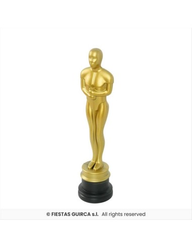 Trofeo Statuetta Oscar 32 cm - Premio Scenografico | Diamante Rosa