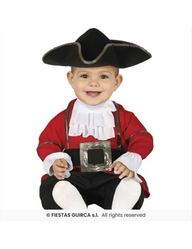 Costume Baby Pirata - 2 Taglie | Diamante Rosa