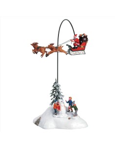 Look There is Santa! 14429 - Villaggio di Natale Lemax