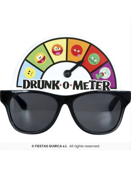 Occhiali con Bevometro - Accessorio Party Divertente | Diamante Rosa