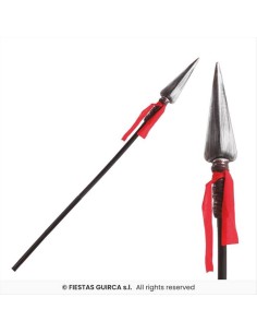 Lancia Smontabile 150 cm in PVC - Accessorio Guerriero | Diamante Rosa 2