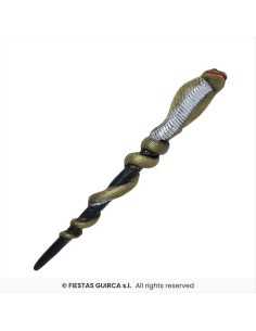 Scettro Serpente 60 cm - Accessorio Costume | Diamante Rosa 2
