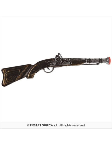 Pistola Archibugio Pirata 50 cm in PVC | Diamante Rosa