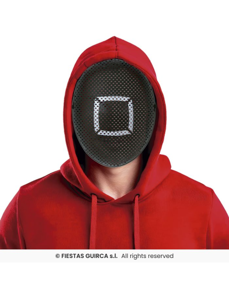 Maschera Squid Game 29x24cm - 4 Varianti in PVC